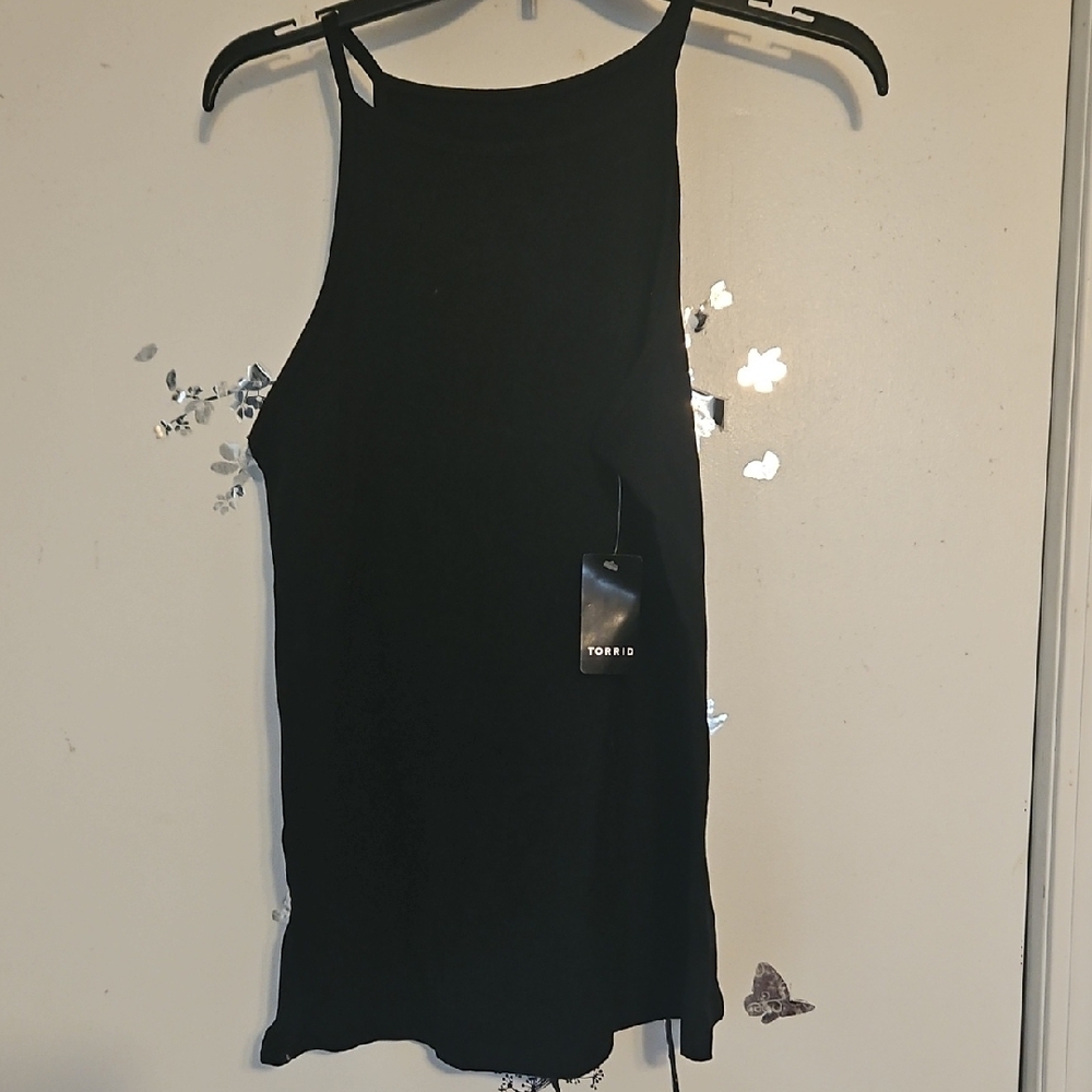 Black Sleeveless Top by Torrid